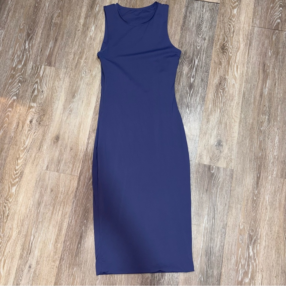 Vitality Sleeveless Stretchy Bodycon Dress Size Medium